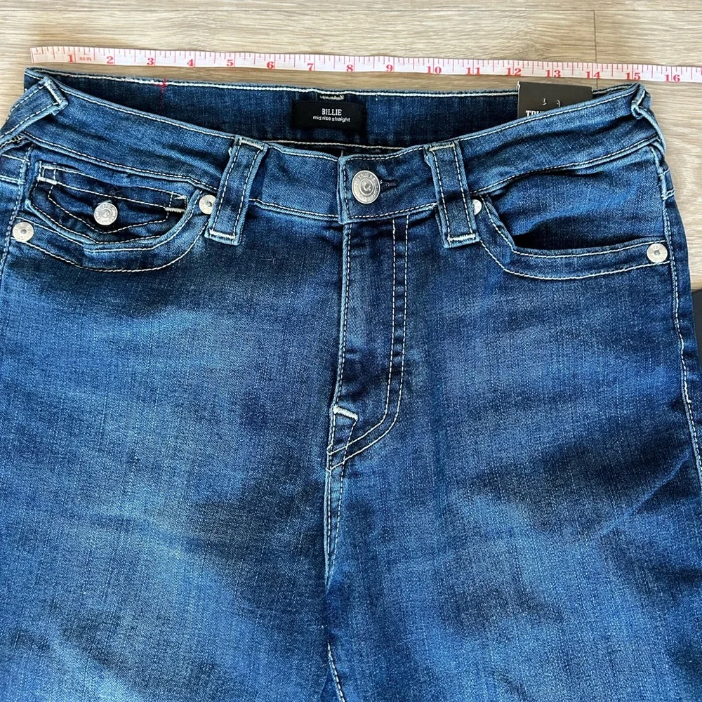 True Religion Billie Mid Rise Straight Jeans – W30 (NWT) - Picture 6 of 7